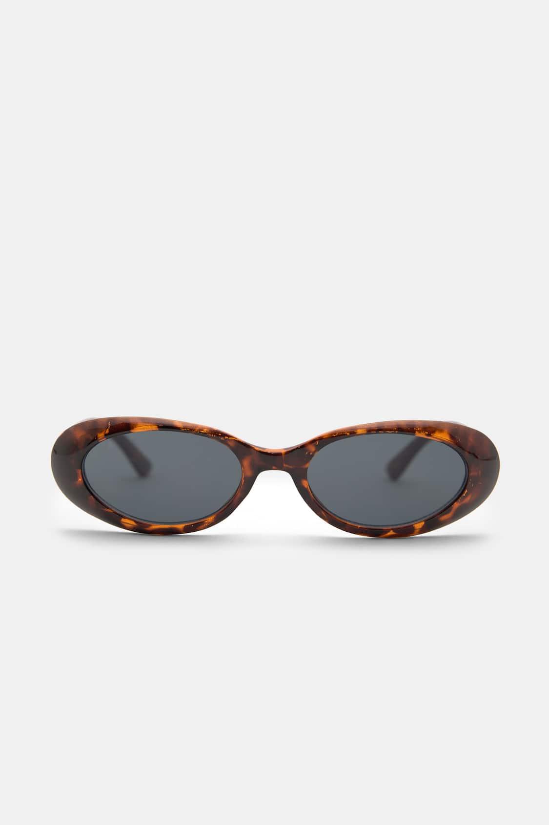 GR | Oval sunglasses in 90s style with vintage charm