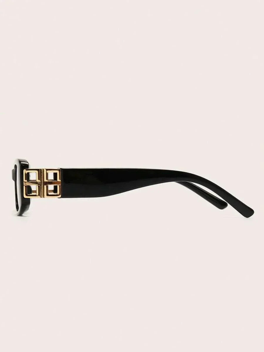 GR  - Schwarze Sonnenbrille Damen | Vintage Retro Sunglasses