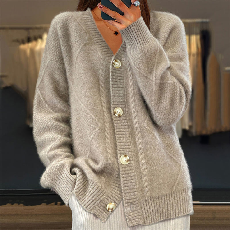 GR | Stylish knitted women's jacket