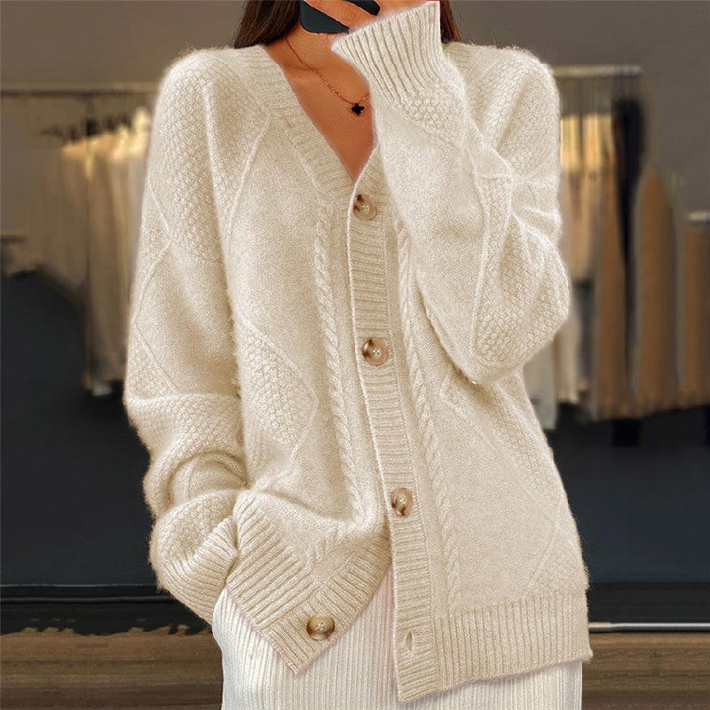 GR | Stylish knitted women's jacket