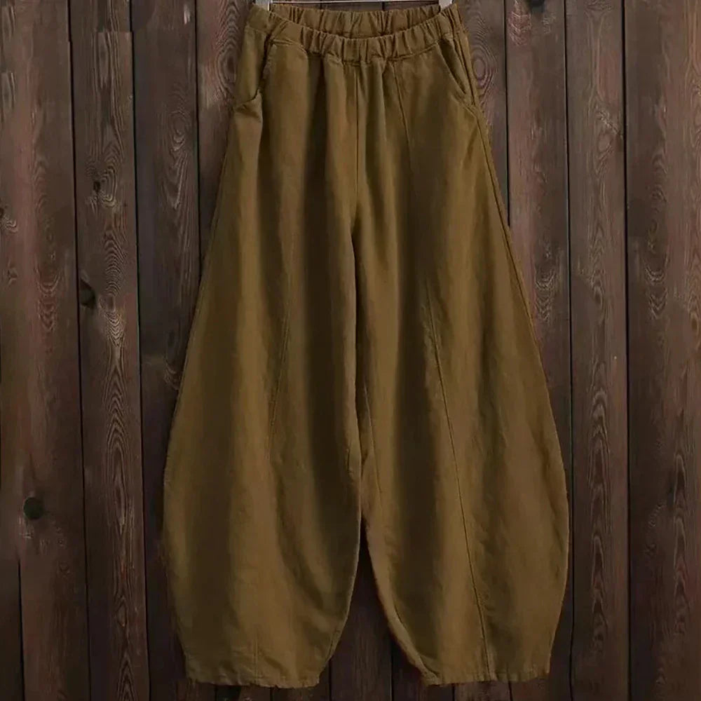 Lavelle™ - Cotton-Linen Trousers
