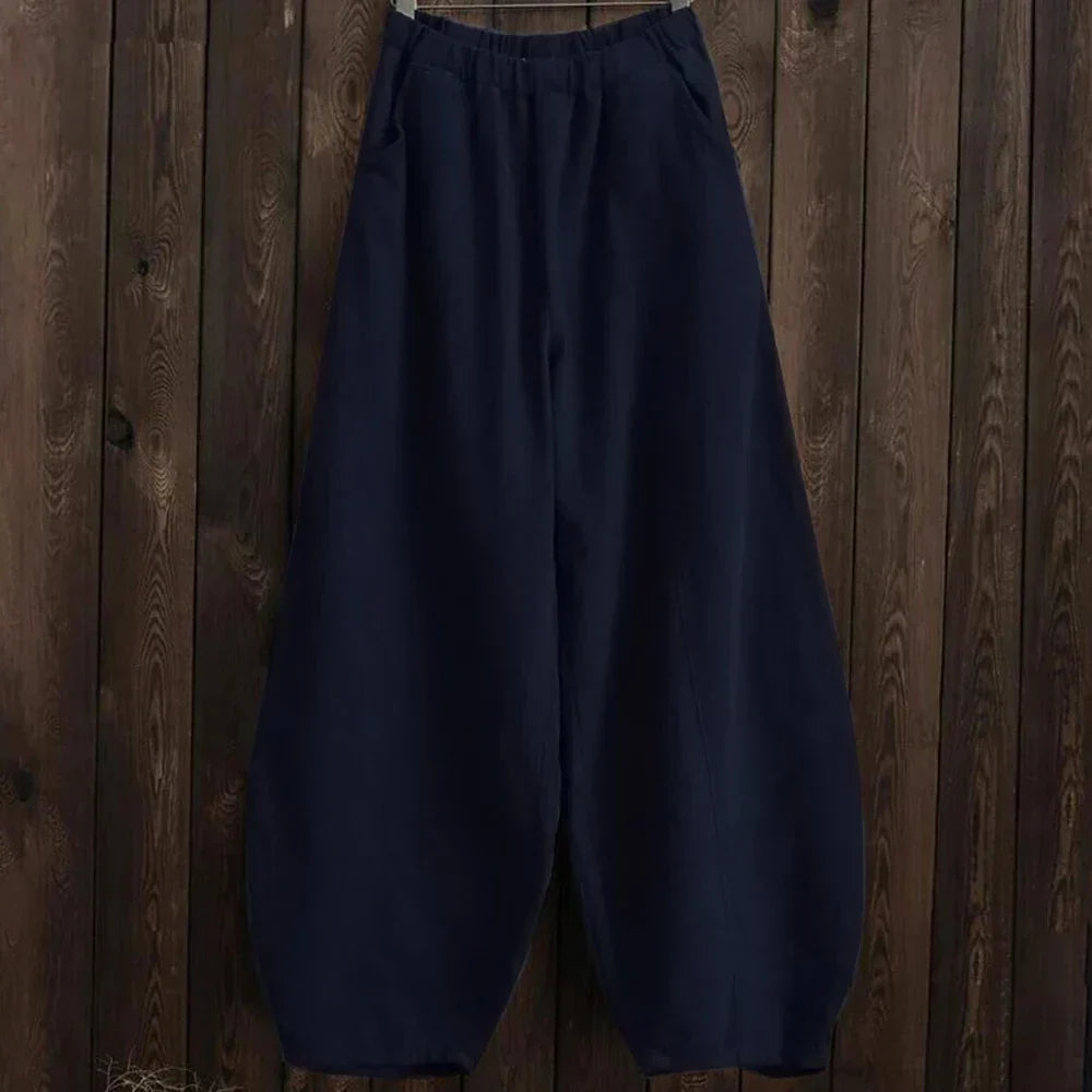Lavelle™ - Cotton-Linen Trousers