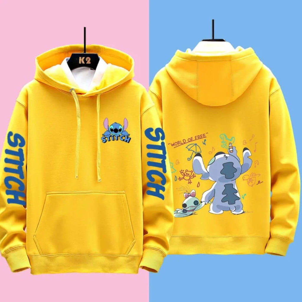 GR | Comfortable Disney Stitch Hoodie