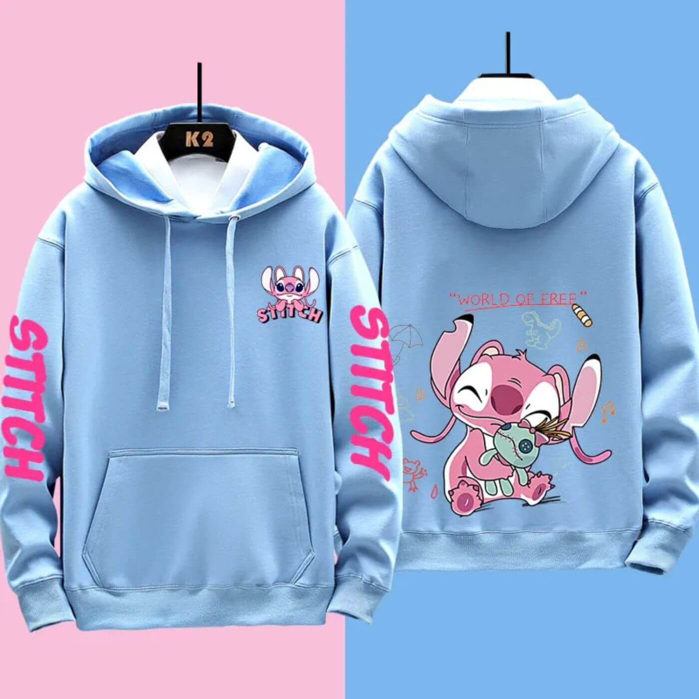 GR | Comfortable Disney Stitch Hoodie