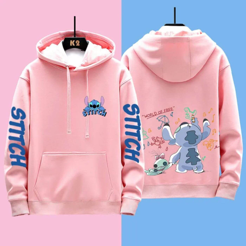 GR | Comfortable Disney Stitch Hoodie