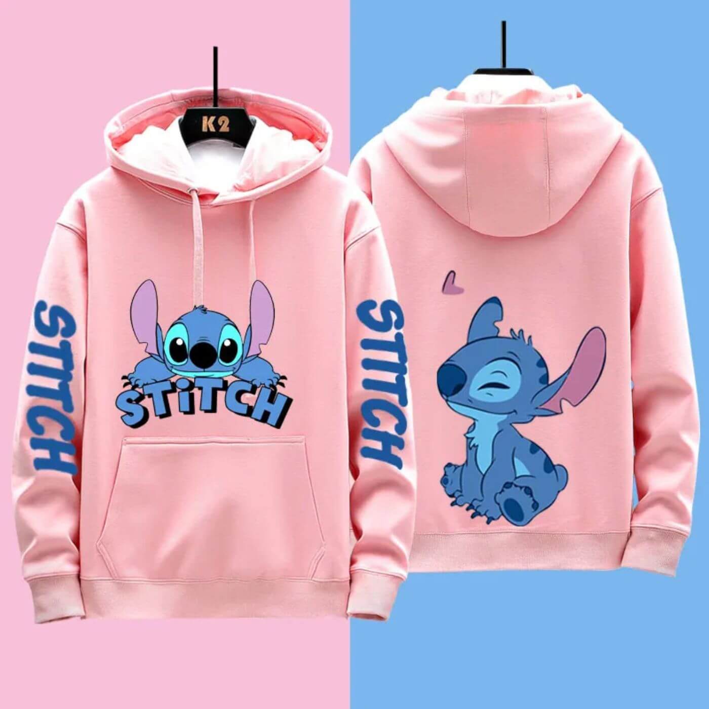 GR | Comfortable Disney Stitch Hoodie