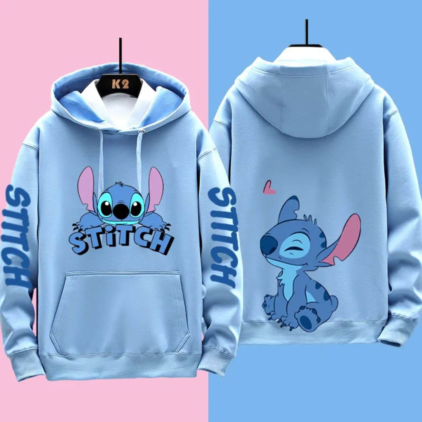 GR | Comfortable Disney Stitch Hoodie
