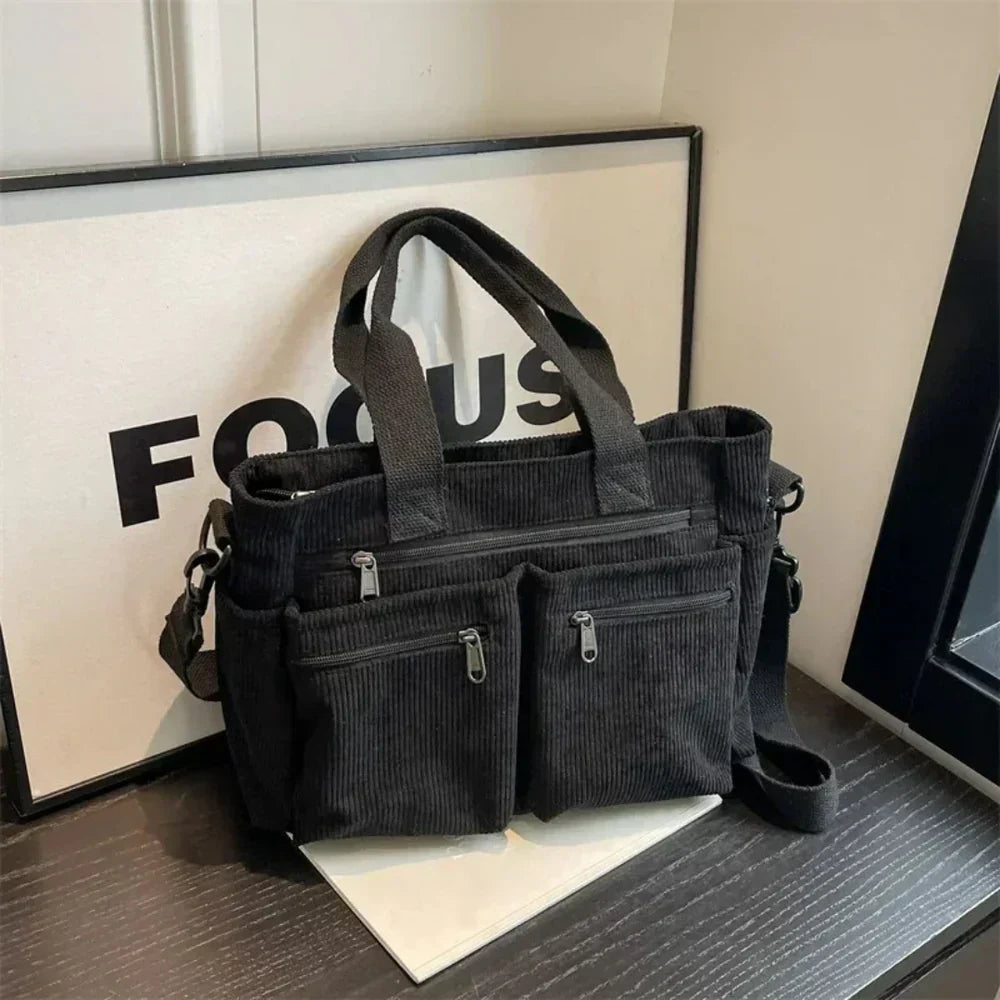 GR | Corduroy Tote Bag