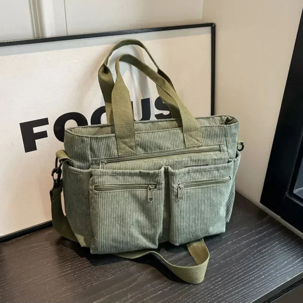 GR | Corduroy Tote Bag