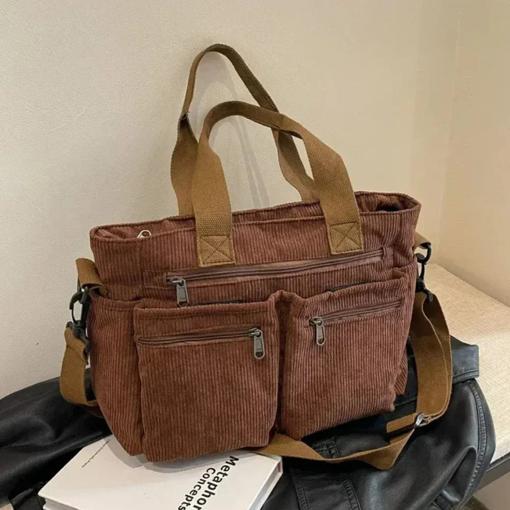 GR | Corduroy Tote Bag