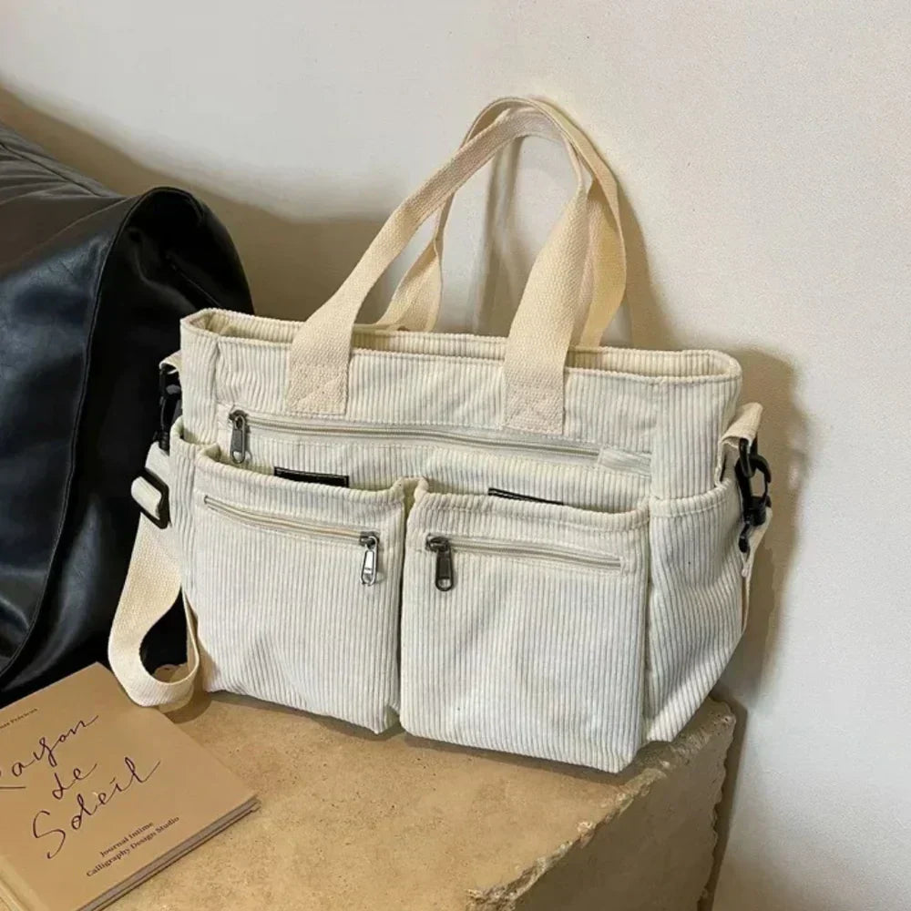 GR | Corduroy Tote Bag