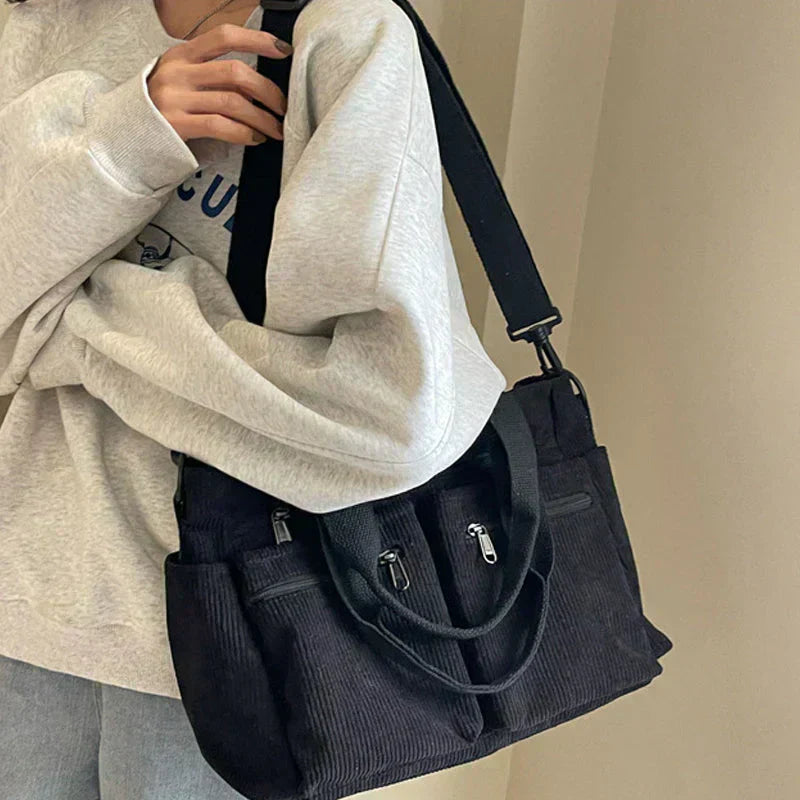 GR | Corduroy Tote Bag