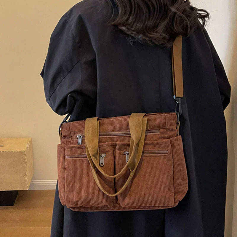 GR | Corduroy Tote Bag
