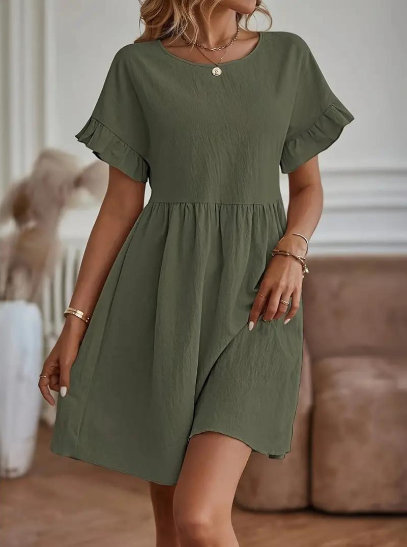 GR | Casual Shirt Mini Dress