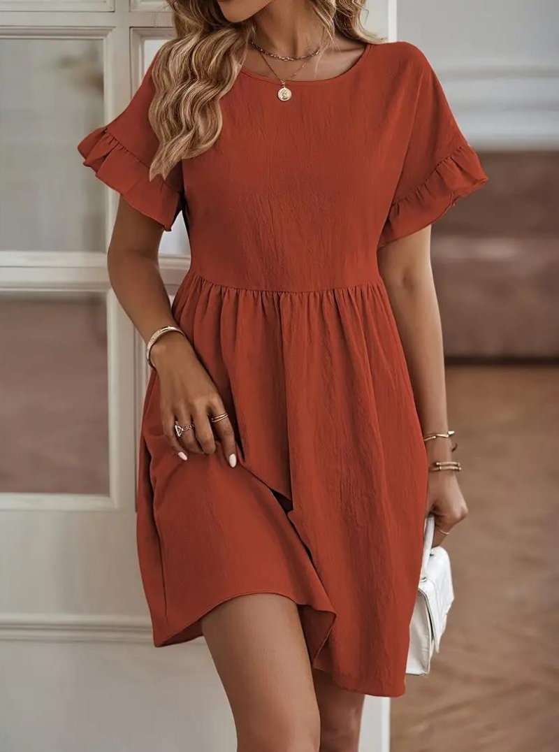 GR | Casual Shirt Mini Dress