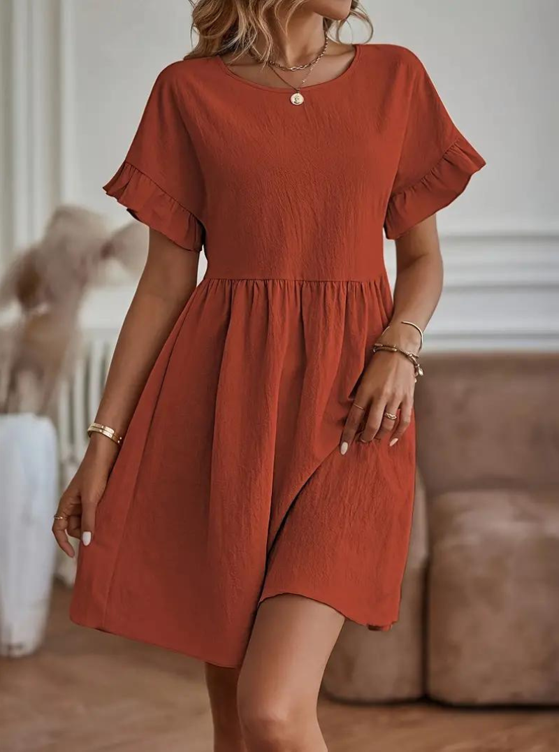GR | Casual Shirt Mini Dress