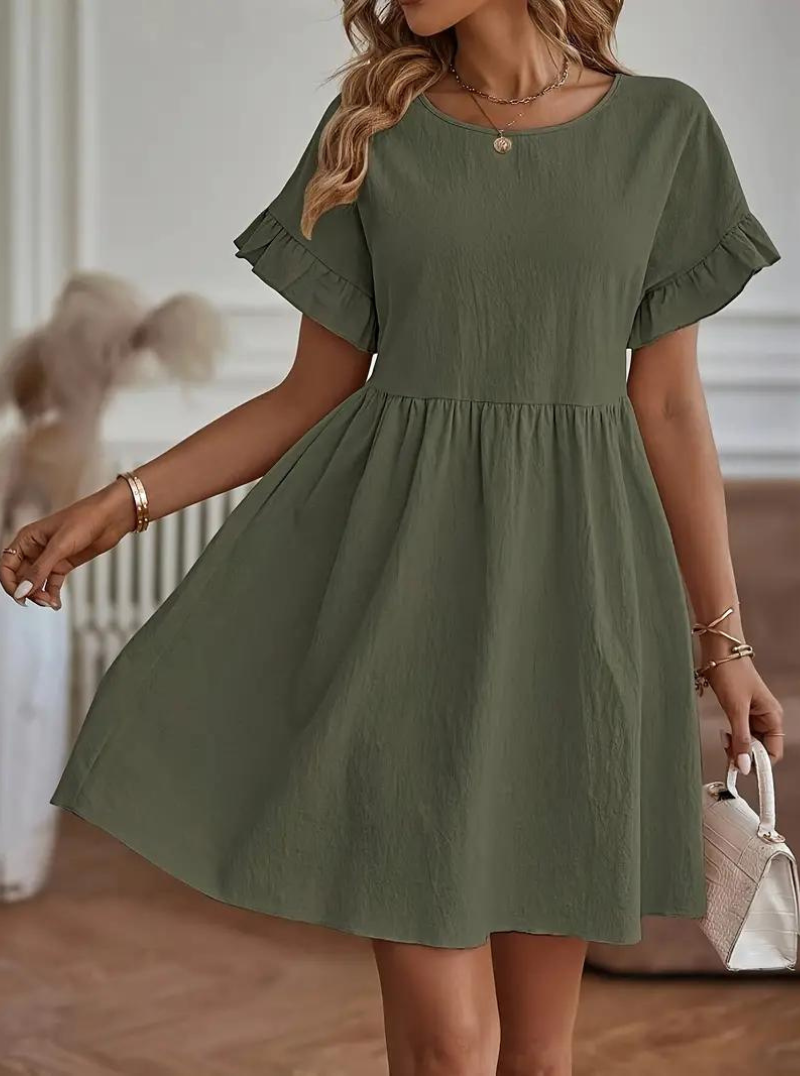 GR | Casual Shirt Mini Dress