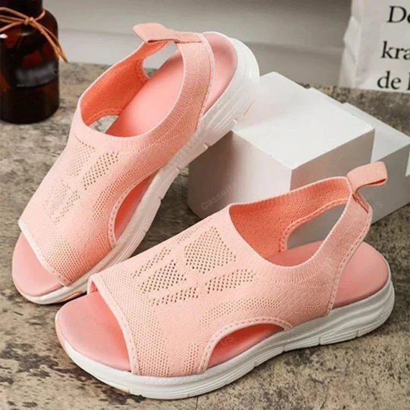 GR - Summer sports sandals with orthopedic sole and washable slingback
