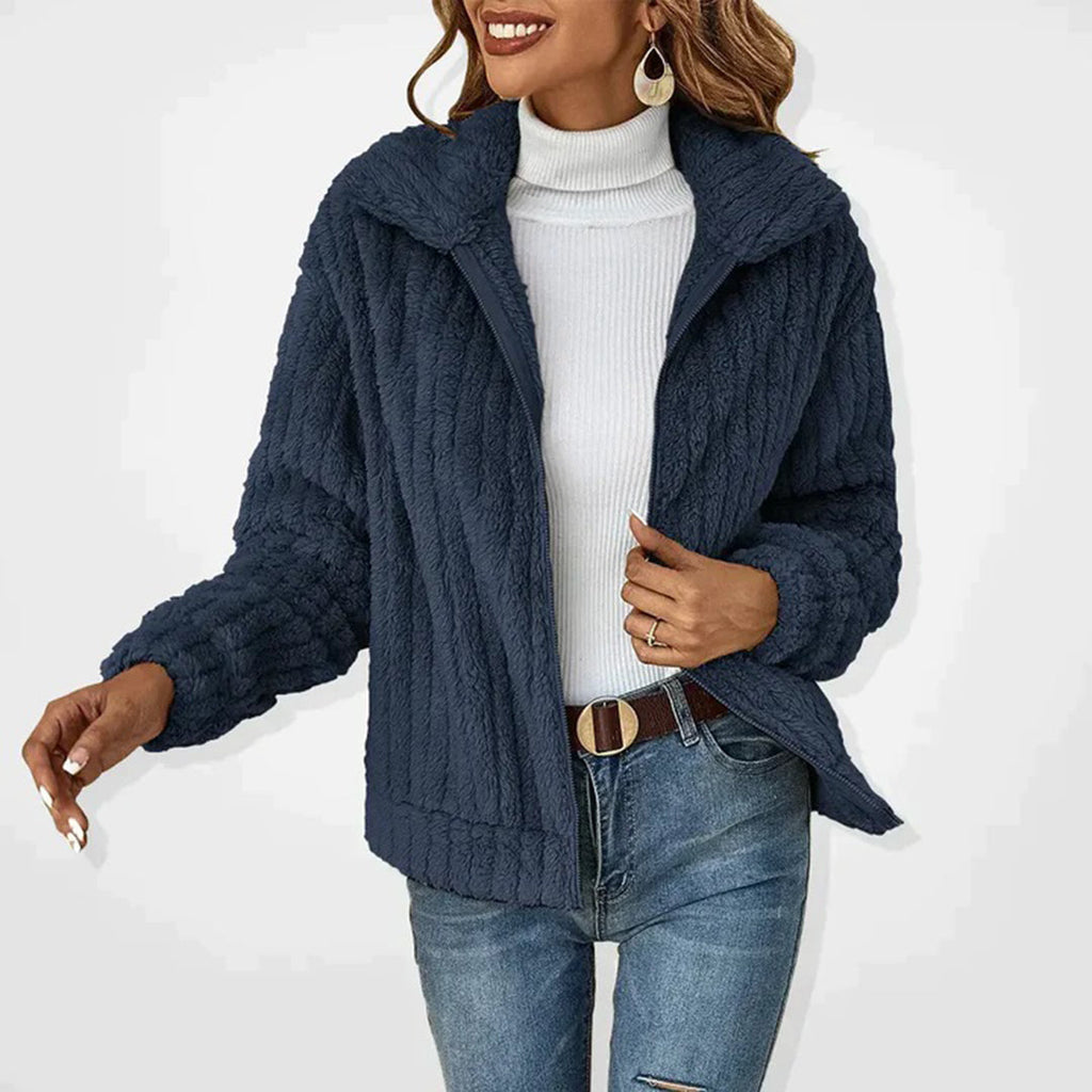 GR | Long fleece jacket