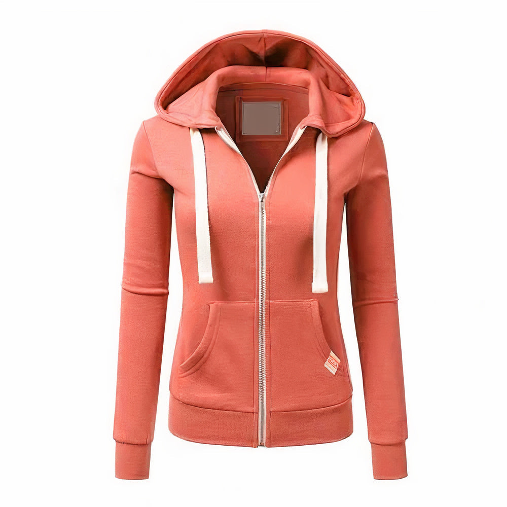 GR | Woll Hoodie Mit Reißverschluss Und Kapuze