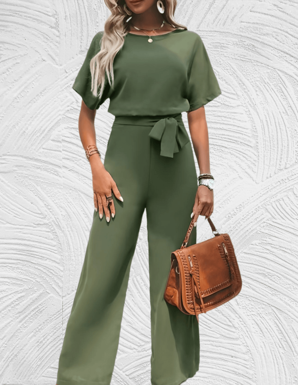 GR | Beautifully cut jumpsuit with wide sleeves