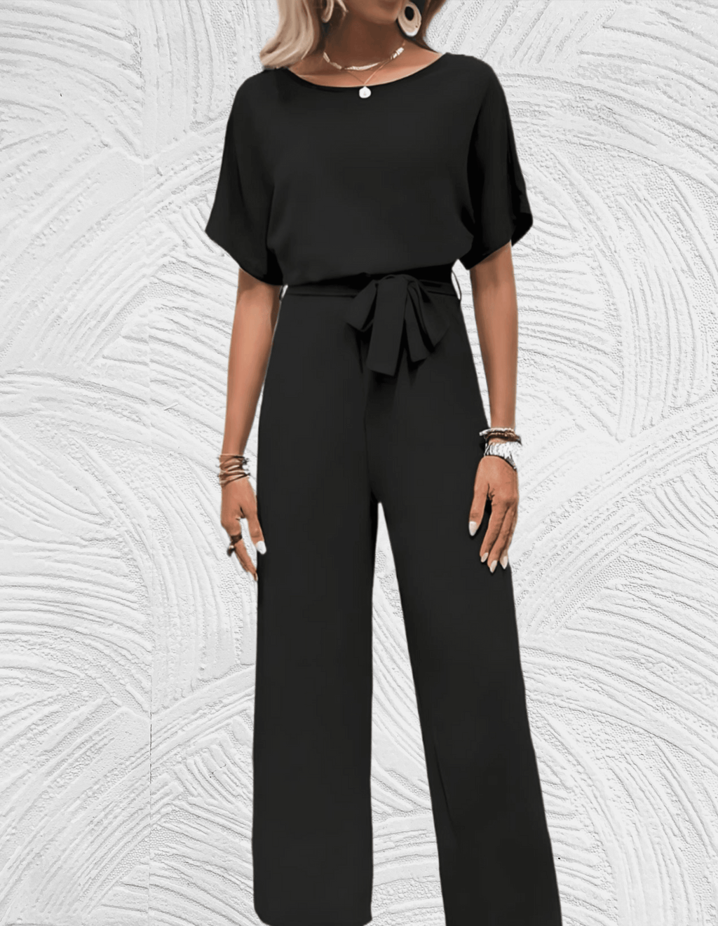 GR | Beautifully cut jumpsuit with wide sleeves
