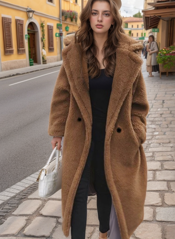 GR - Women's Urban Chic Teddy Coat