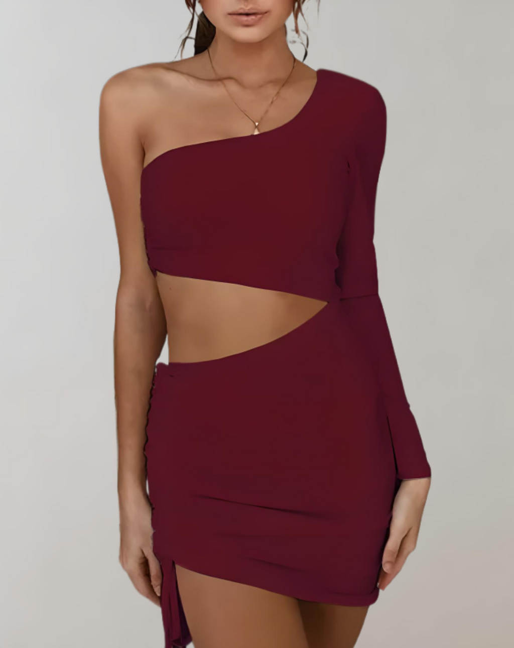 GR - Tailliertes Minikleid mit einem
