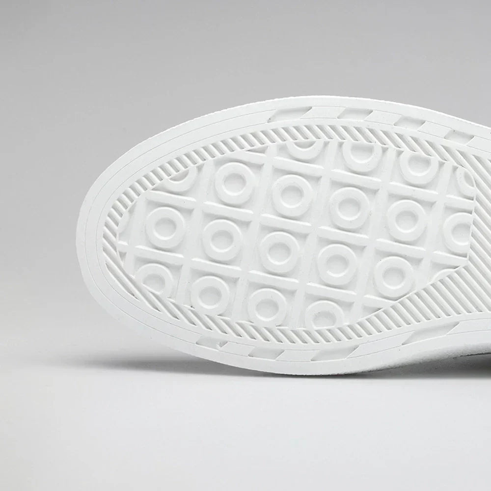 GR | Premium Leather Sneakers with White Sole