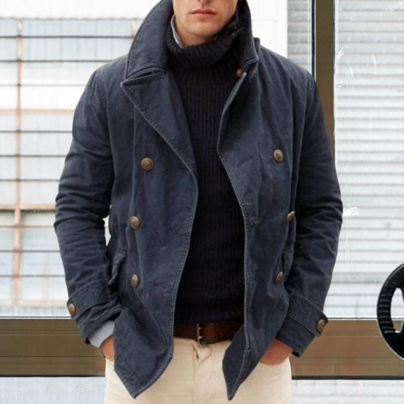 GR | Double Buttons Unique Jacket