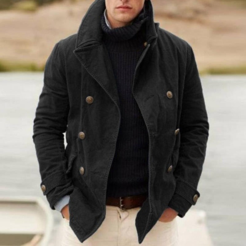 GR | Double Buttons Unique Jacket