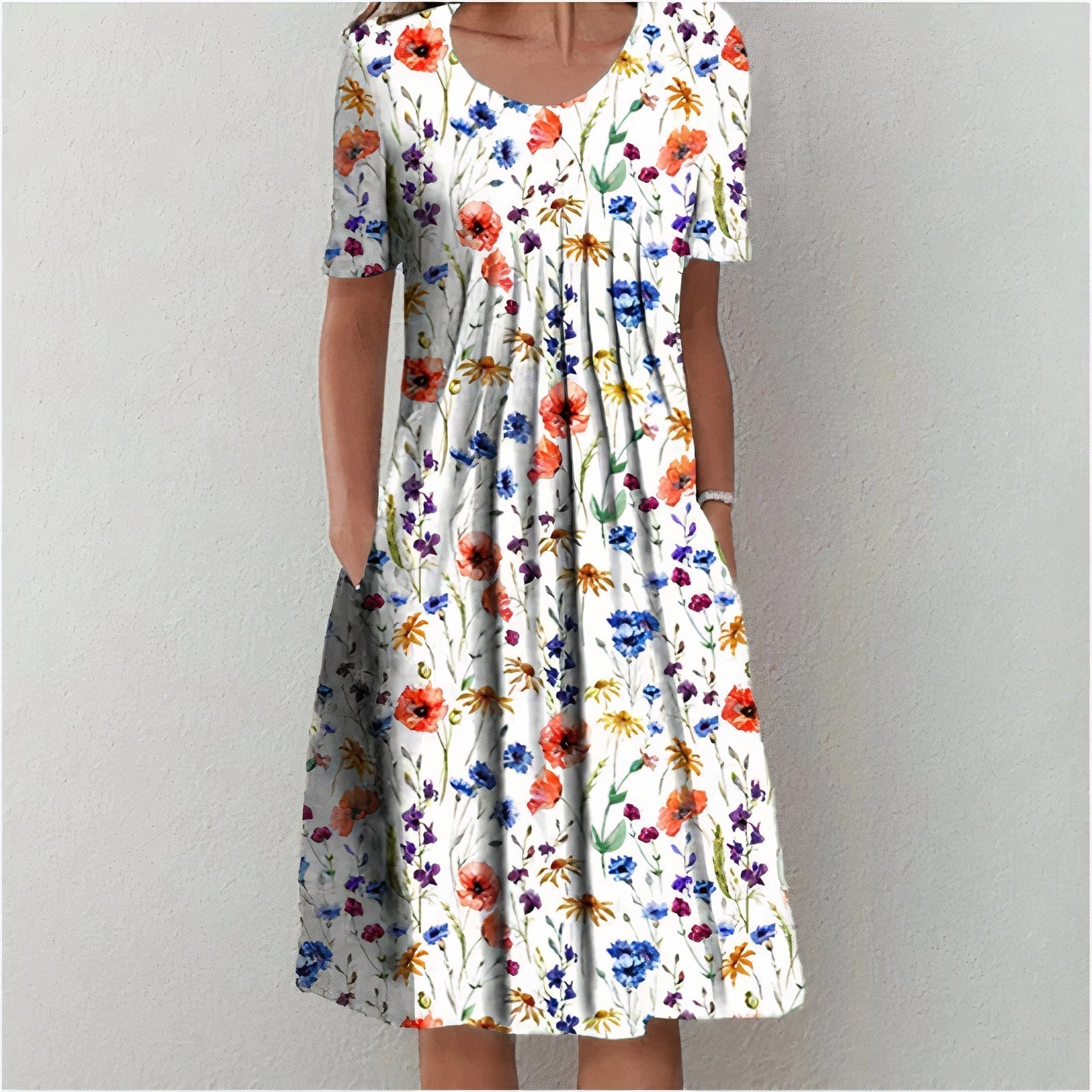 GR | Elegantes Baumwollkleid