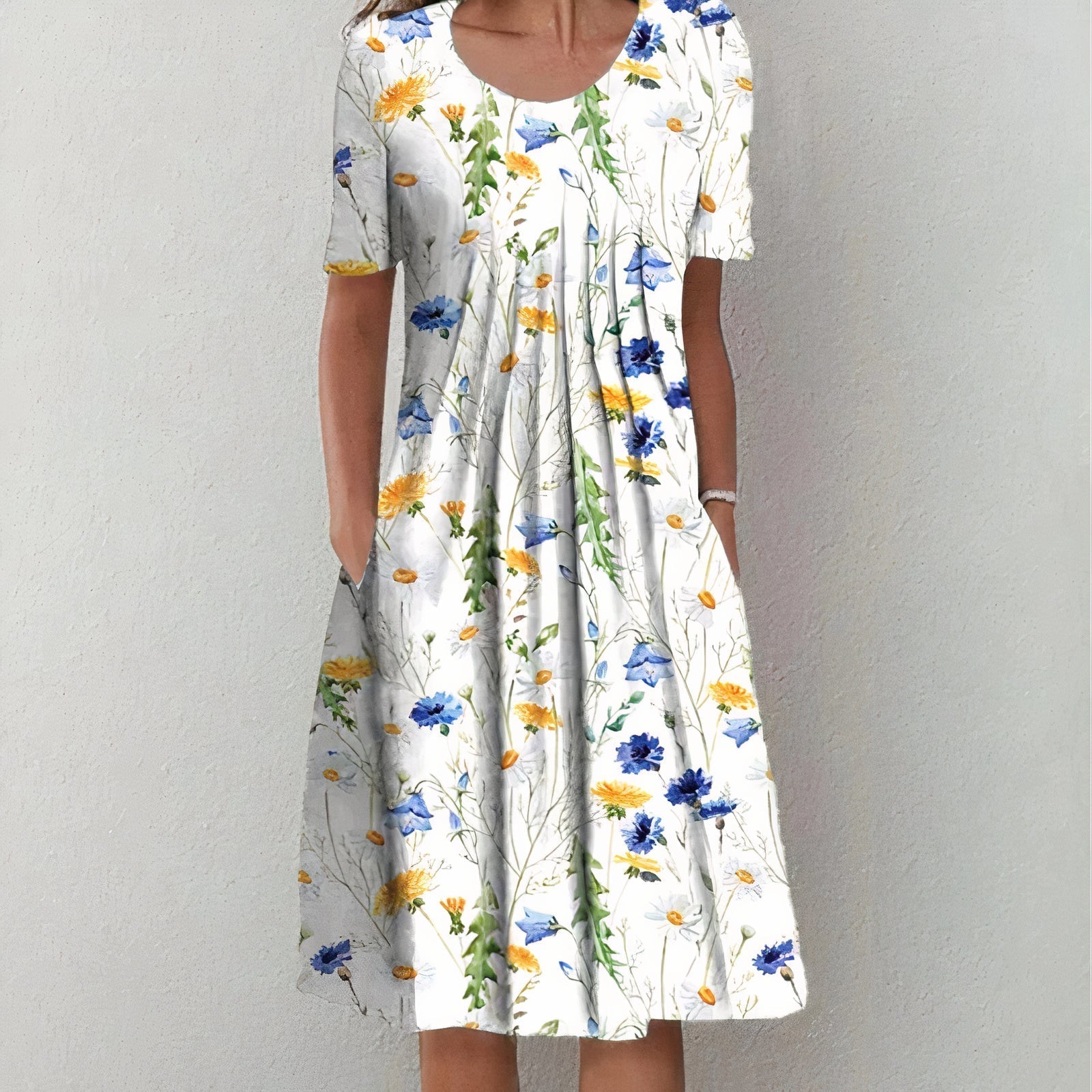 GR | Elegantes Baumwollkleid
