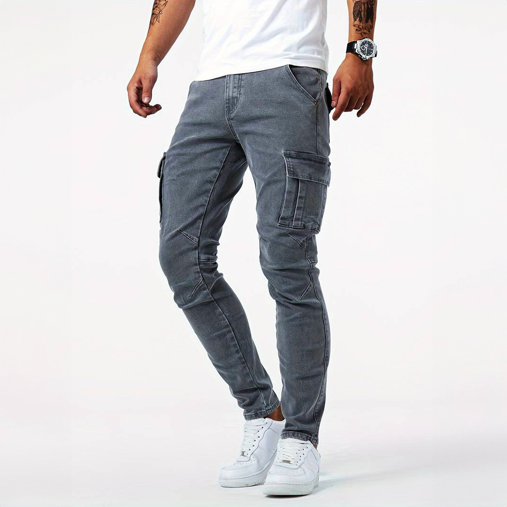 GR | Denim Cargo Jeans