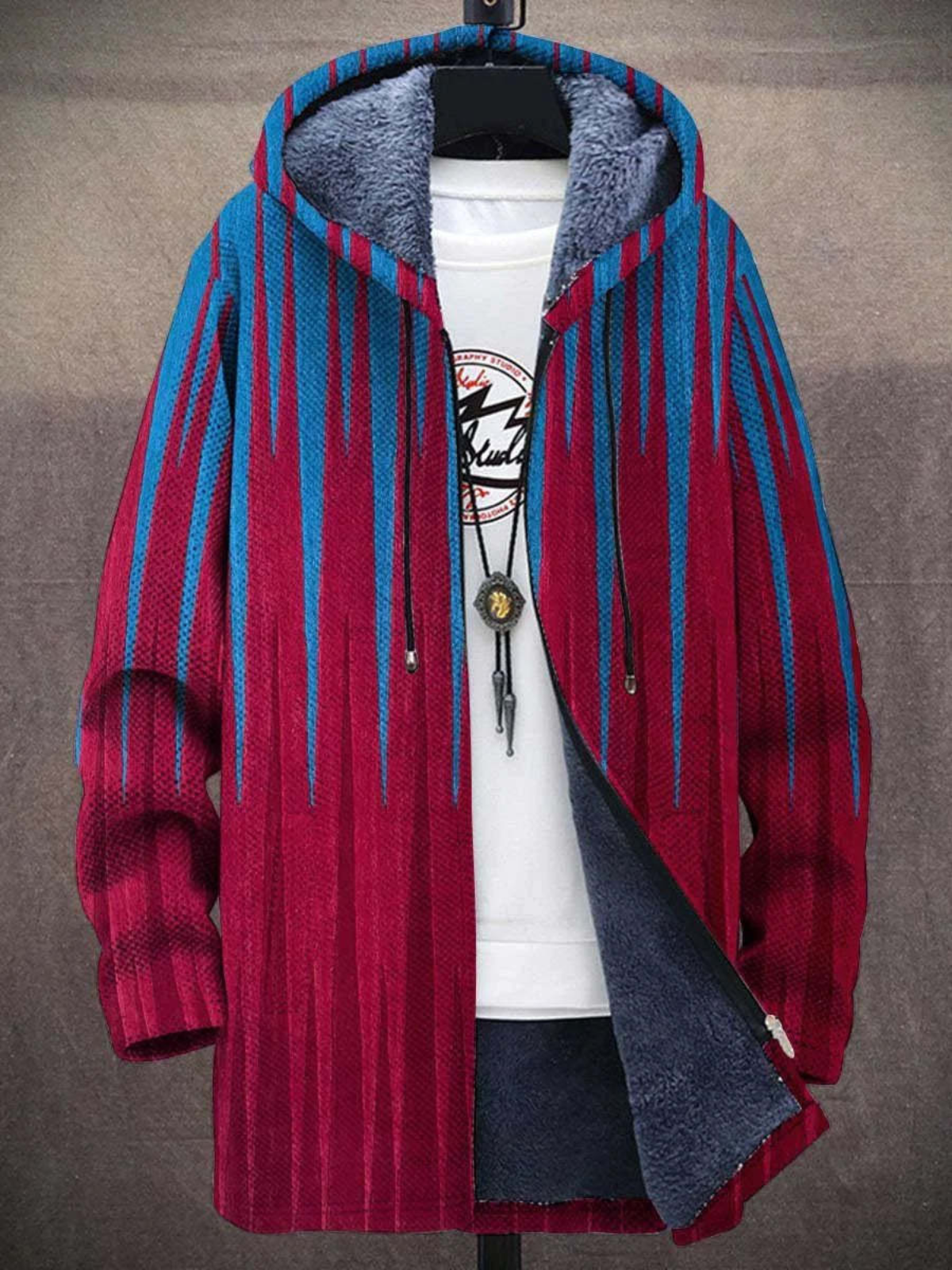 GR | Cozy Artistically Printed Jacket