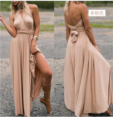 GR | Elegantes Baumwoll Wickelkleid
