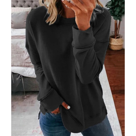 GR | Lässiger Plus Size Pullover Für Frauen