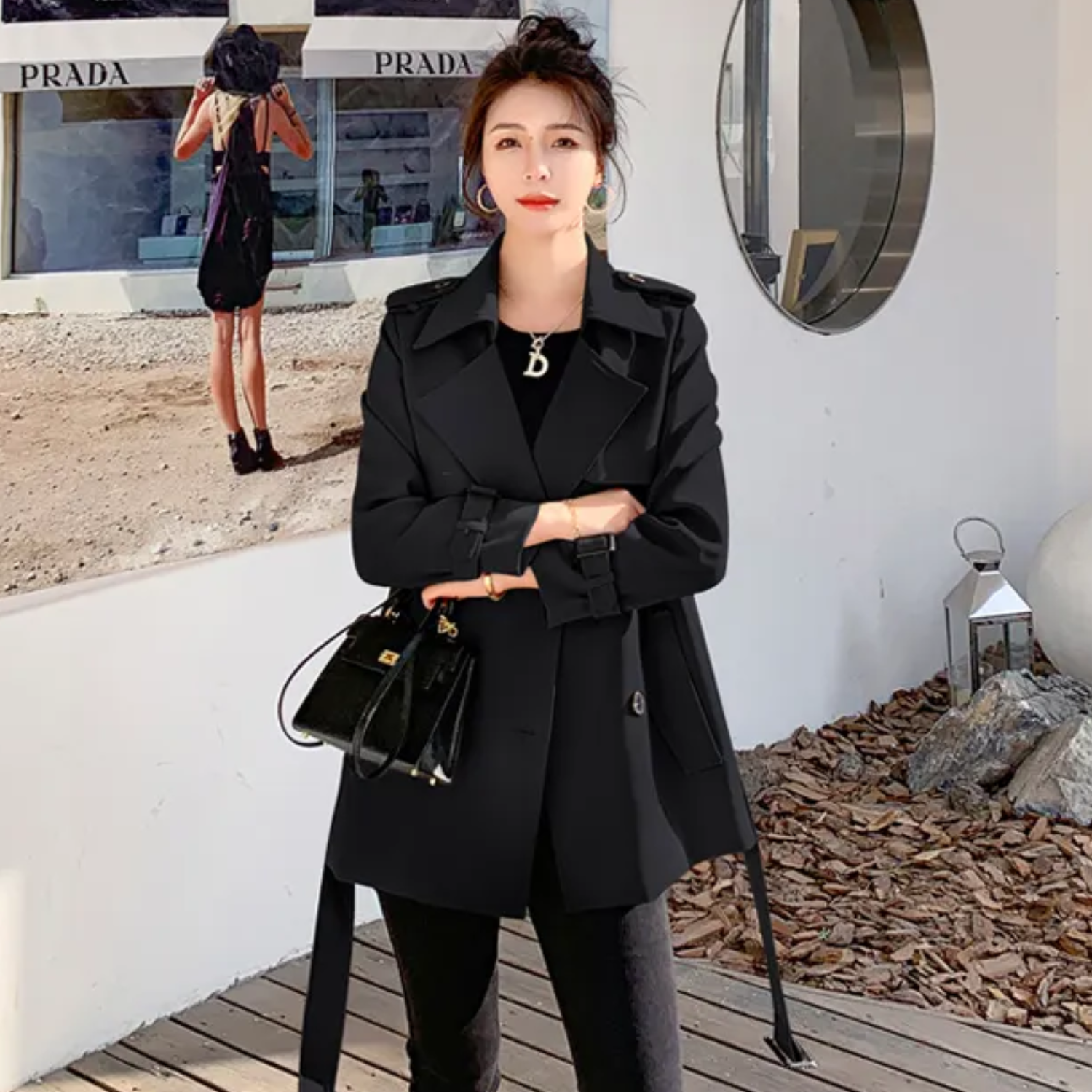 GR | Casual women's trench coat