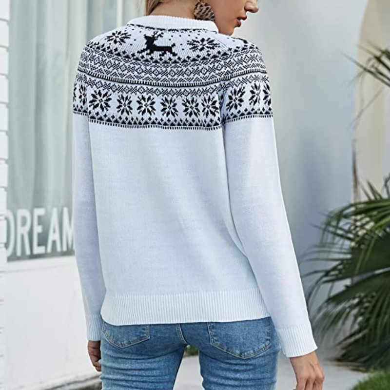 GR | Damen Schlichter Pullover