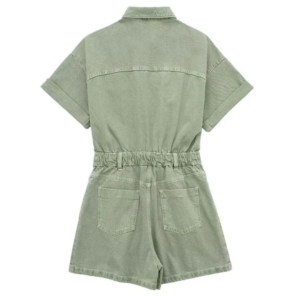 GR | Slim fit & sexy denim jumpsuit