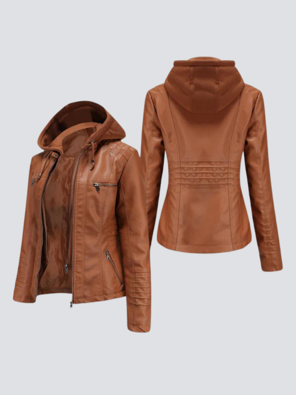 GR | Casual, comfortable leather jacket 