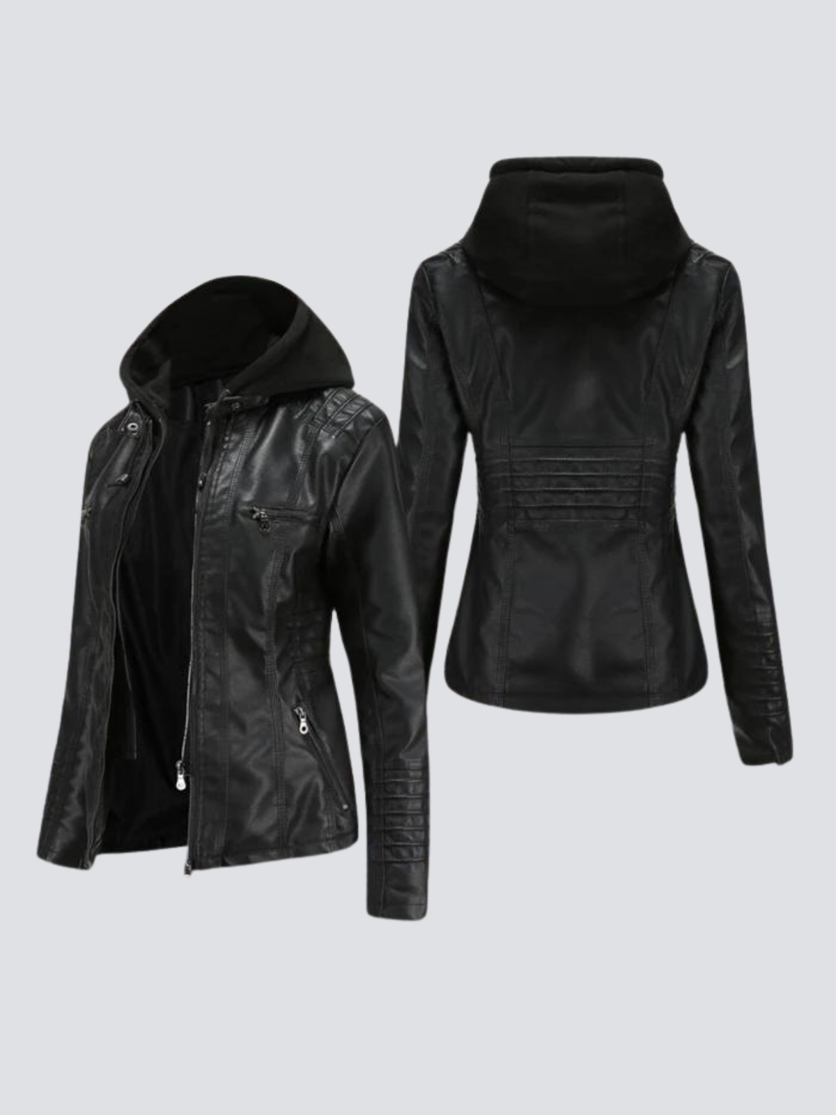 GR | Casual, comfortable leather jacket 