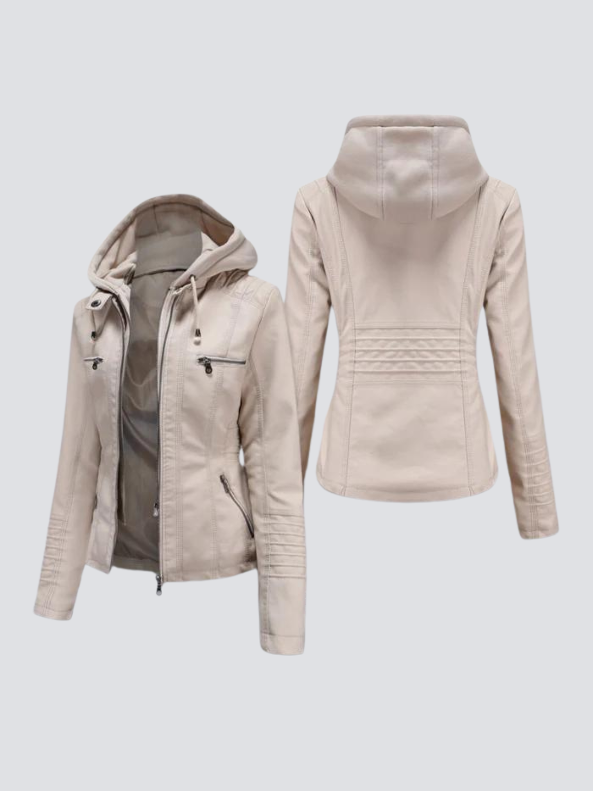 GR | Casual, comfortable leather jacket 