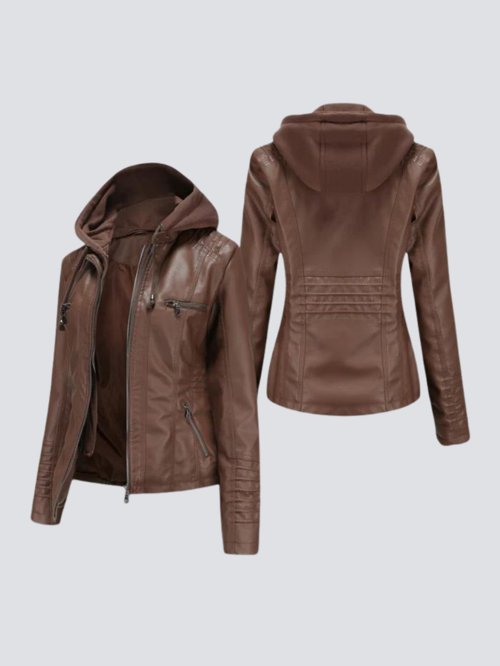 GR | Casual, comfortable leather jacket 