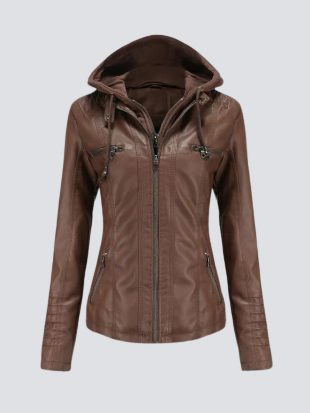 GR | Casual, comfortable leather jacket 