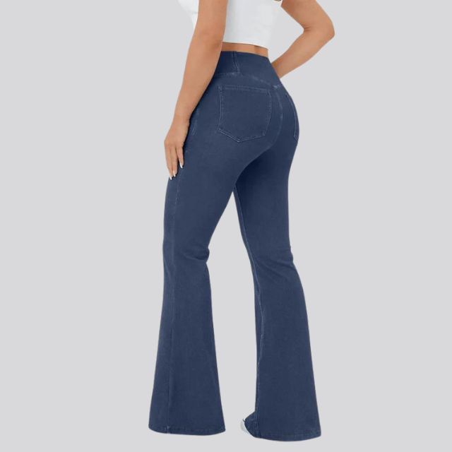 GR | Hoch taillierte Flare-Leggings