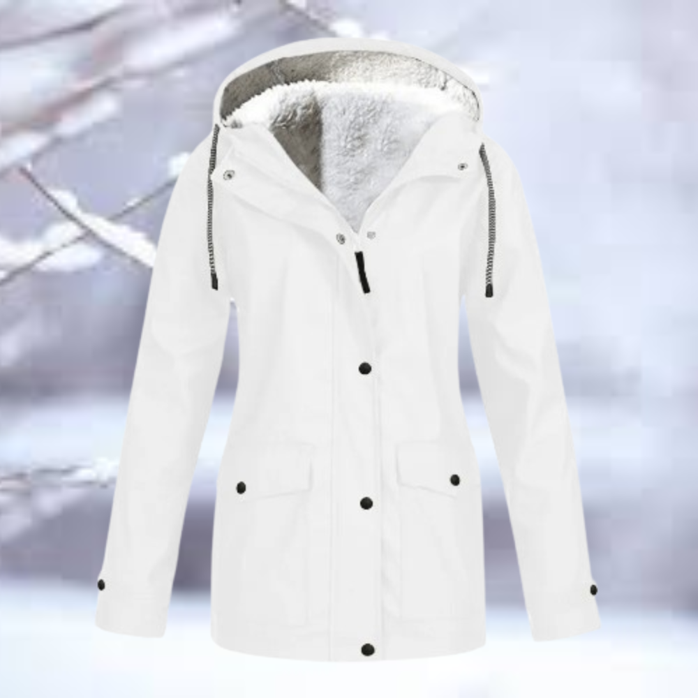 High-quality, mountain-suitable, waterproof hooded jacket
