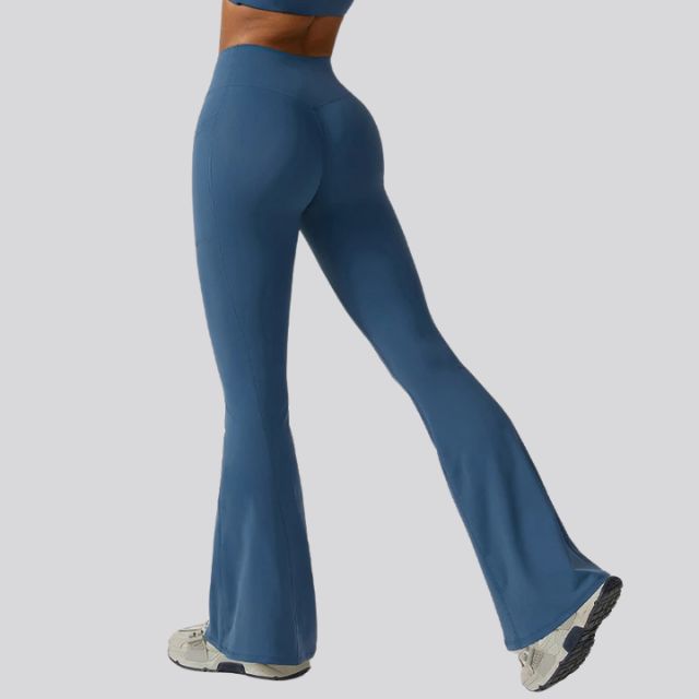 GR | Hoch taillierte Flare-Leggings