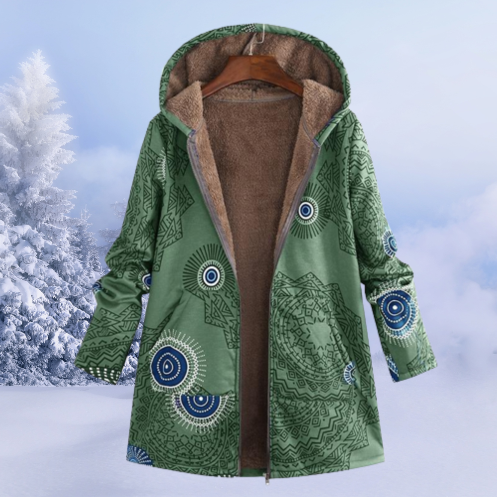 GR | Warm winter jacket with fur lining for women