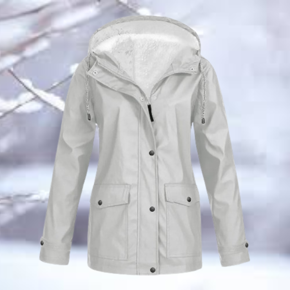 High-quality, mountain-suitable, waterproof hooded jacket